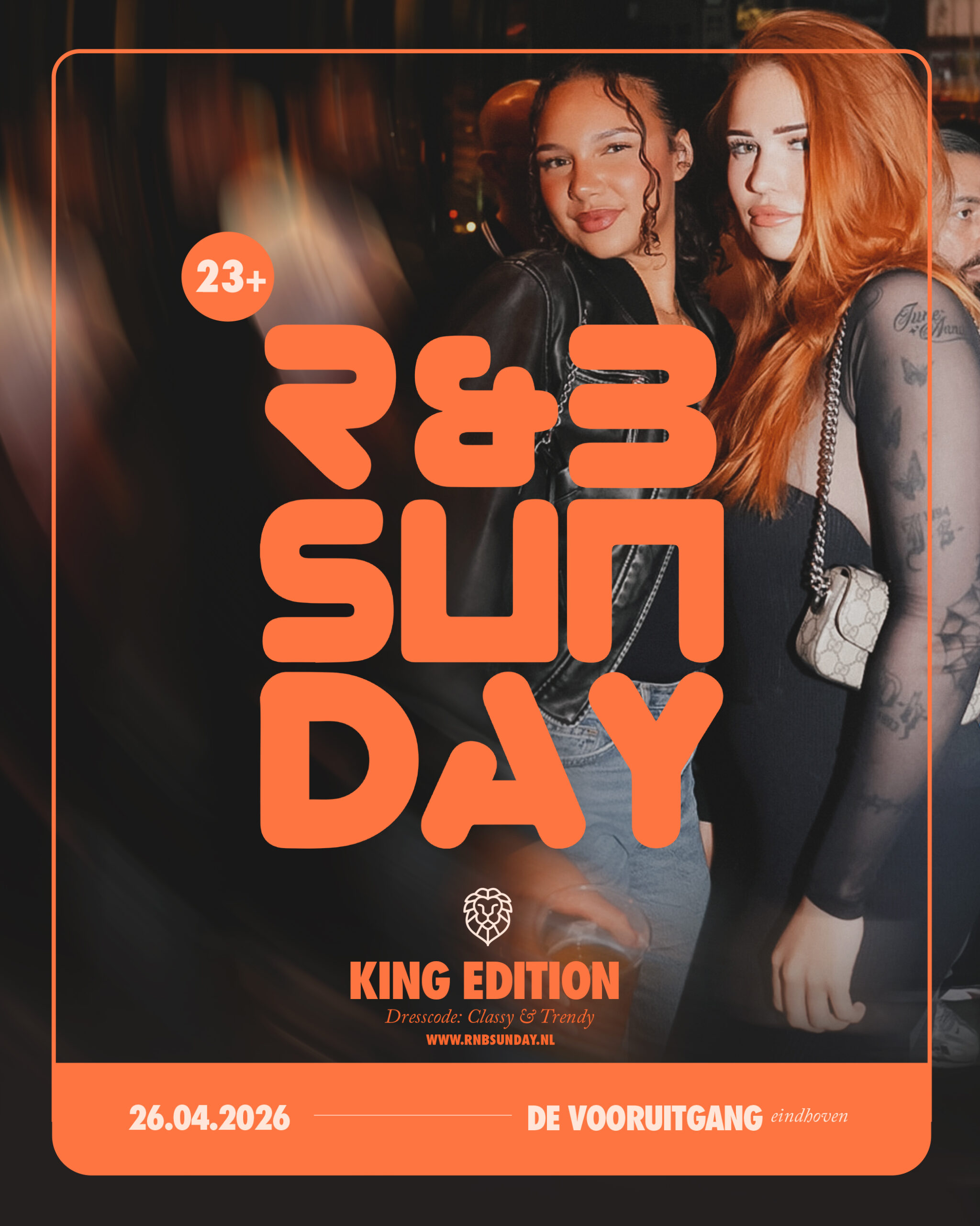 R&B SUNDAY @ De Vooruitgang, Eindhoven | 26 april (23+)