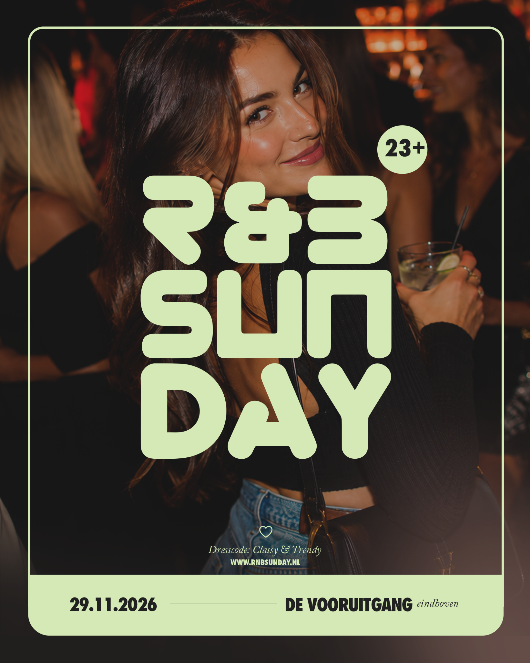 R&B SUNDAY @ De Vooruitgang, Eindhoven | 27 november (23+) 20:00 – 01:00